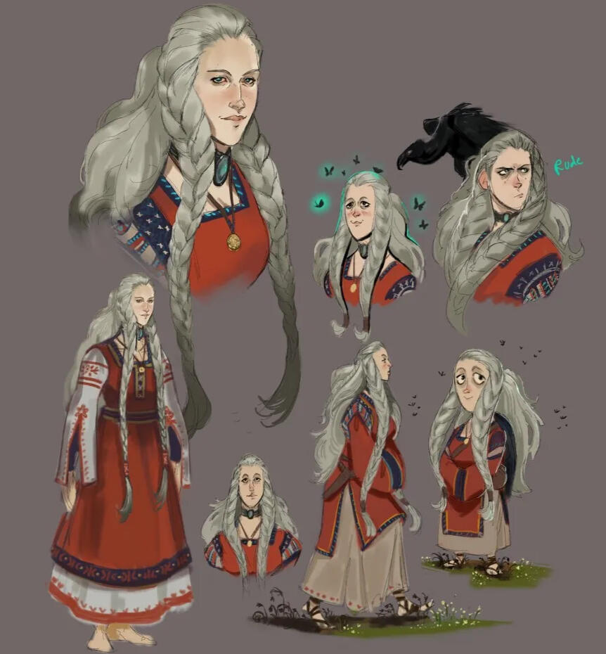 Gen, DnD Character, a shadowfell corrupted Moon Druid.